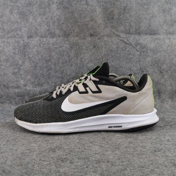 Nike Shoes Mens 8 Athletic Sneakers Downshifter 9 Running Trainers Active Black - Picture 5 of 14